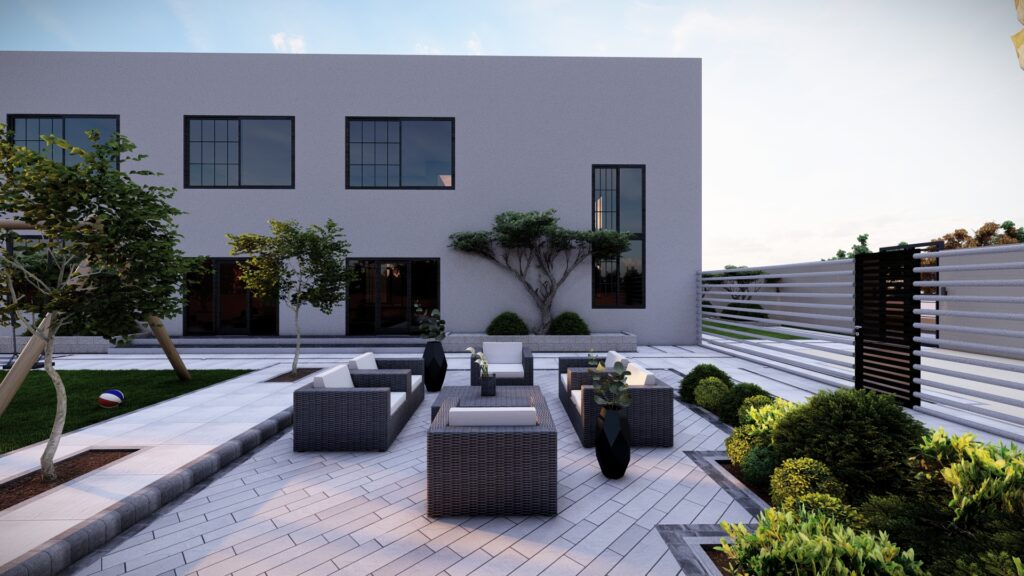outdoor sitting area design