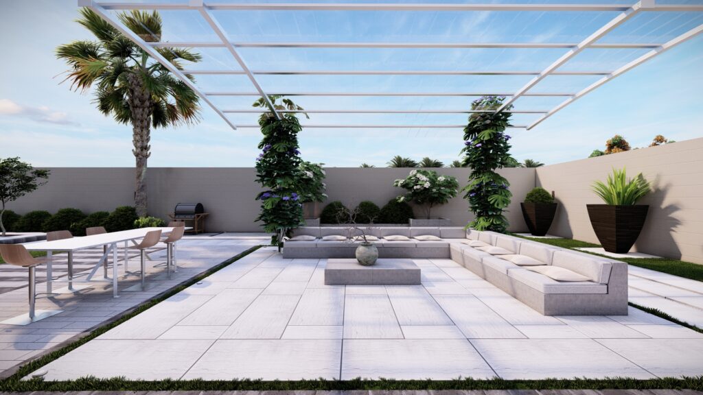 outdoor sitting area design