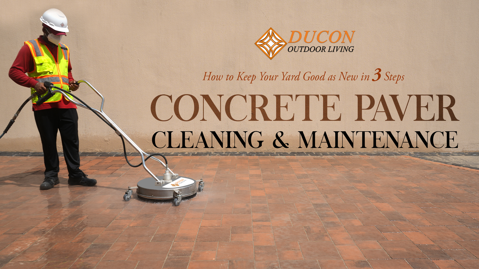 Concrete Paver Cleaning & Maintenance: How to Keep Your Yard Good as New in 3 Steps