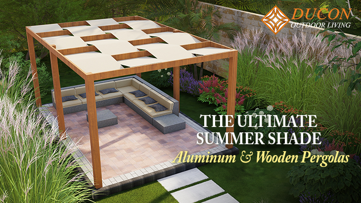 The Ultimate Summer Shade: Aluminum & Wooden Pergolas