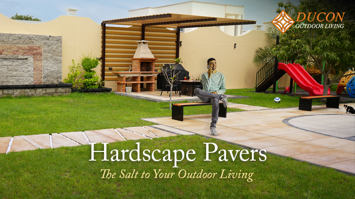 Hardscape pavers are the salt to the landscape design